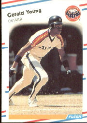 1988 Fleer Baseball Cards      460     Gerald Young